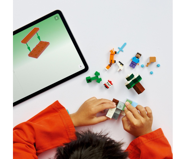 LEGO MINECRAFT 21583 Przygoda Steve’a w tajdze - 1473415 - zdjęcie 5